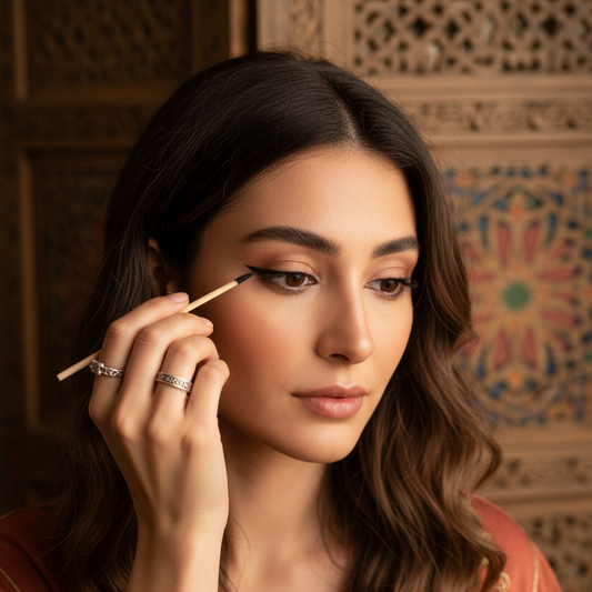 Traditionele Marokkaanse kohl eyeliner | ZinatBeauty