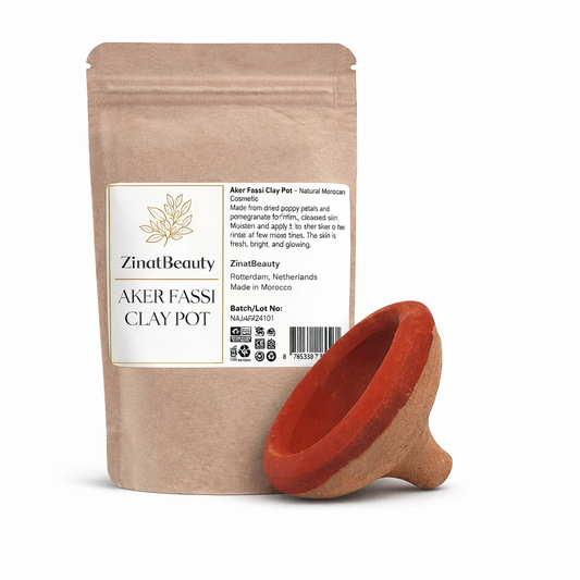 Aker Fassi Clay Pot – Natural Moroccan Lip & Cheek Tint | ZinatBeauty