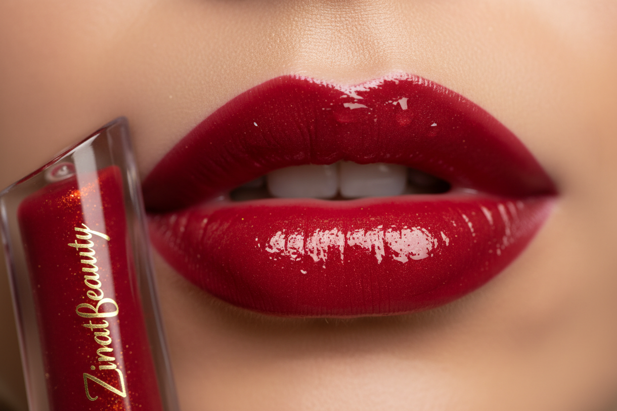 Glossy Lips from ZinatBeauty 